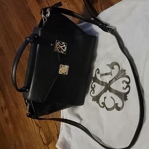 CXL by Christian Lacroix black crossbody purse